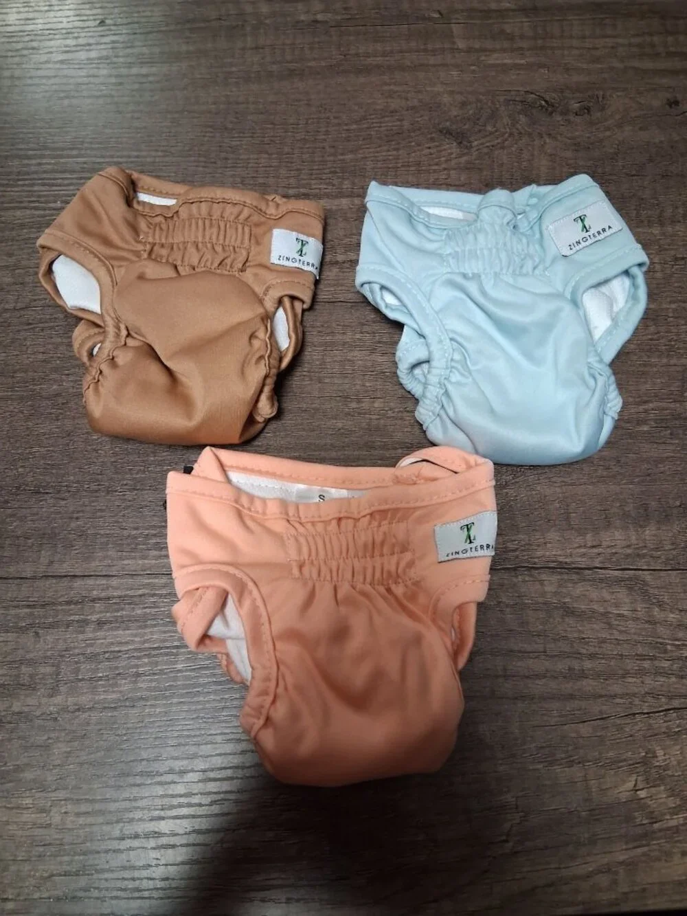 Reusable Dog Diapers 3 Pack Female Size Small